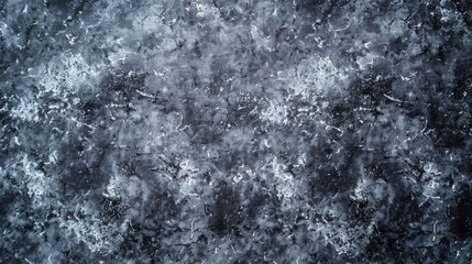 Obraz premium Striking top-down view of a frozen surface showcasing a unique ice pattern