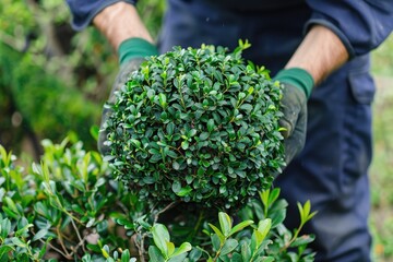 Boxwood Bush Trimming: Step-by-Step Gardening Instructions for Hedge Design - Before and After 