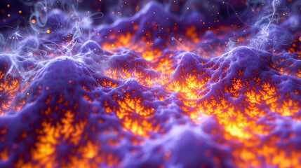 Abstract neural network simulation with fiery synapse activity