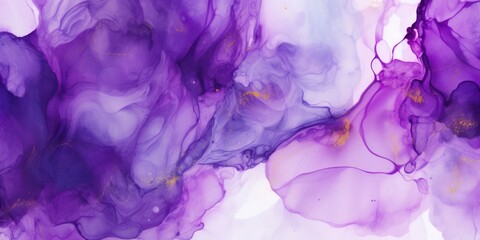 Purple art abstract paint blots background with alcohol ink colors marble texture blank empty pattern with copy space for product design or text 
