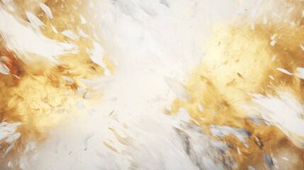 White and gold elegant abstract background banner
