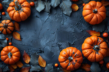 Minimalist Halloween Design Elements - Spooky Atmosphere on Canvas
