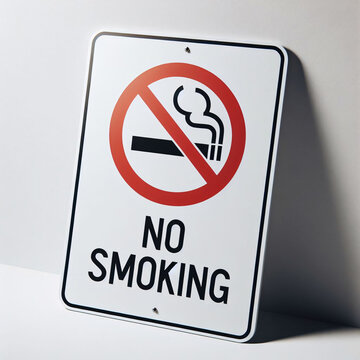 no smoking sign on wall