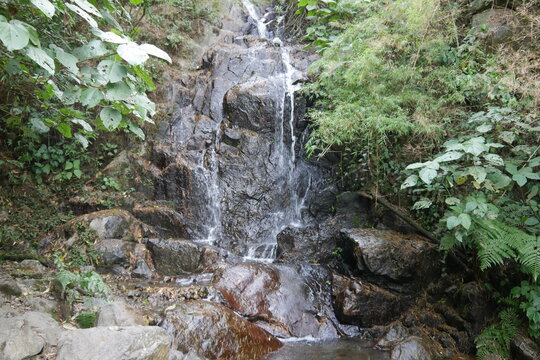 Wasserfall Londres in den Bergen von Escaz&uacute; Berglandschaft bei San Jos&eacute; in Costa Rica