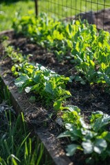 Gemüsebeet mit Rasenschnitt mulchen, Gartenarbeit, Selbstversorgung
