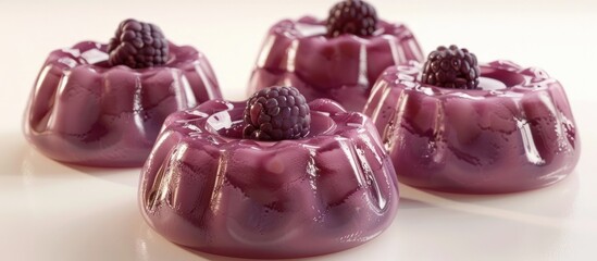 Creamy Ube Panna Cotta A Tempting and D Rendered Dessert