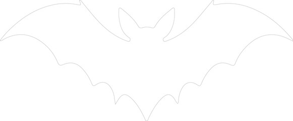 Obraz premium bat outline