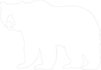 black bear outline