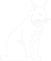bobcat outline