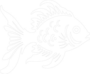 bonyfish outline