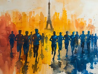 Eiffel Tower Event: A Symphony of Color and Joy