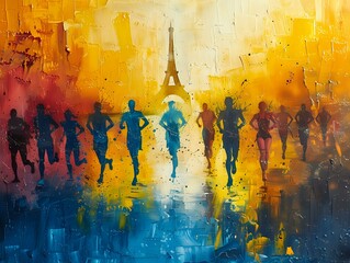 Paris Marathon: A Festival of Movement and Color