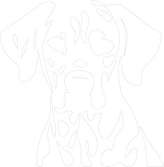 Dalmatian outline