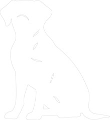 dog outline