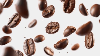 Floating Roast Coffee Beans