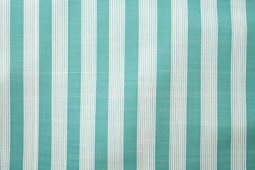Teal white striped natural cotton linen textile texture background blank empty pattern with copy space for product design or text copyspace mock-up template fo
