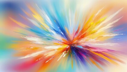 Obraz premium Impressionist-inspired Background: Soft, Blurry Brushstrokes Conveying Movement