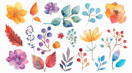 Vibrant Floral Arrangement with Multicolored Blooms Generative AI