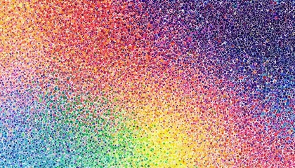 Pointillist Symphony: Background Crafted with Tiny Dots of Color
 - obrazy, fototapety, plakaty