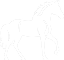 horse outline