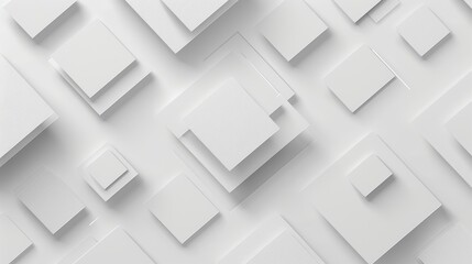 Geometric Paper Art Background for Design Generative AI