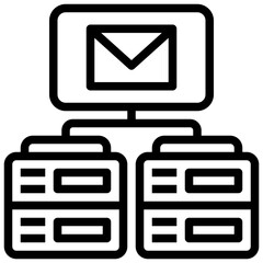 Email,database,server,ui,servers,technology.svg