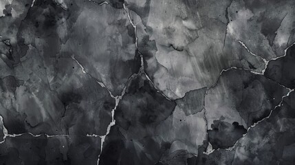 Abstract Watercolor Background with Cracked Paper Texture Generative AI