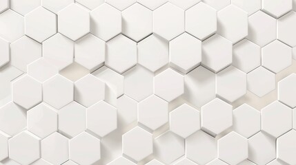 Geometric Honeycomb Background Design Generative AI