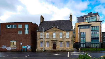 An old house in the city