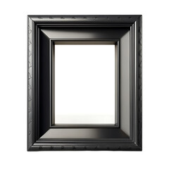 Photo of picture frame on transparent background