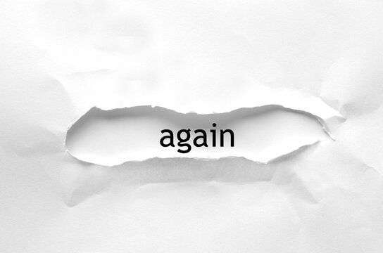 again