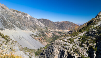 Fototapeta na wymiar The Tioga Pass in Yosemite