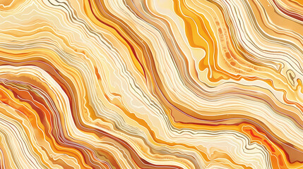 Abstract Swirling Patterns in Warm Tones - obrazy, fototapety, plakaty
