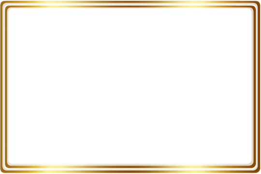 gold frame , border square 