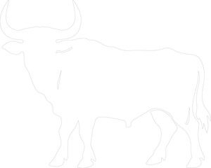 ox outline