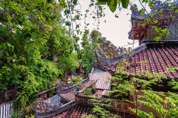 Long Son pagoda in Nha Trang, Vietnam.