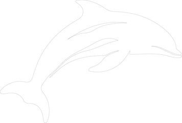 porpoise outline