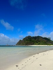 Tropical island beach 