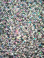 Bright background, shiny circles, colored balls