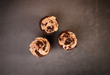 cupcake with frosting