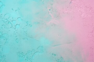 Turquoise pale pink colored low contrast concrete textured background with roughness and irregularities pattern with copy space for product 