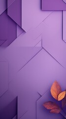 Violet abstract background with autumn colors textured design for Thanksgiving, Halloween, and fall. Geometric block pattern with copy space