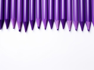 Violet crayon drawings on white background texture pattern with copy space for product design or text copyspace mock-up template for website banner