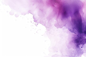 Violet splash banner watercolor background for textures backgrounds and web banners texture blank empty pattern with copy space for product 