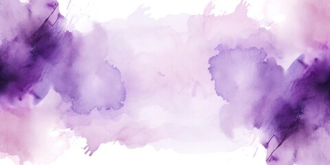 Violet splash banner watercolor background for textures backgrounds and web banners texture blank empty pattern with copy space for product 