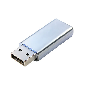 Memory stick isolated on transparent background