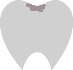 tooth cavity icon
