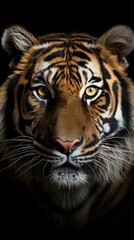 Fototapeta premium Close up portrait of a tiger