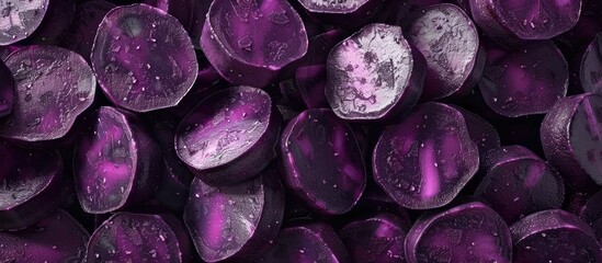Vibrant D Rendering of Delectable Ube Licorice