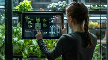 Future Farming Innovative Touchscreen Technology for Hydroponic Systems